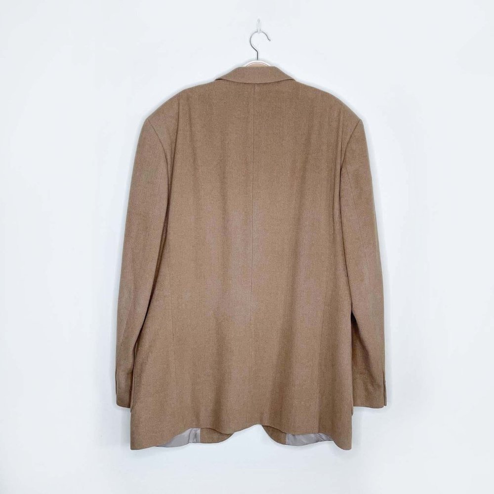 ⚡️SOLD⚡️ hugo boss wool-angora camel sport coat - size xl - Picture 4 of 8